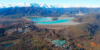 Minera Valle Central i Chile utfører nettmåling av grensesnitt og turbiditet