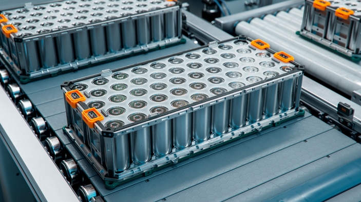 Lithium-ion batterier produksjon