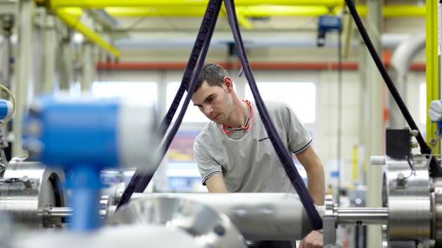 Endress+Hausers produksjonsanlegg i Reinach