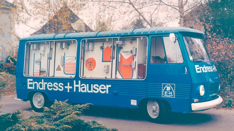 Seks begivenhetsrike tiår: Endress+Hausers historie