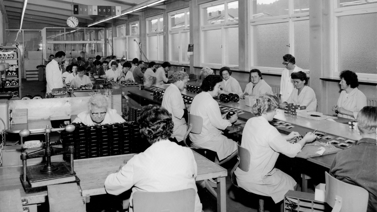 Seks begivenhetsrike tiår: Endress+Hausers historie Seks begivenhetsrike tiår: Endress+Hausers historie