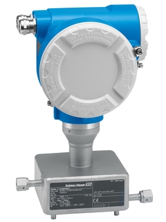 Picture of Coriolis flowmeter Cubemass / 8CM for measuring smallest quantities of liquids and gases