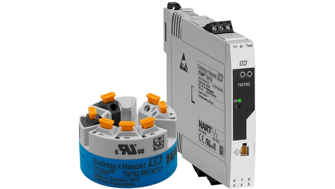 iTEMP TMT82 2-kanals temperaturtransmitter for eksplosjonsfarlige områder og SIL-applikasjoner