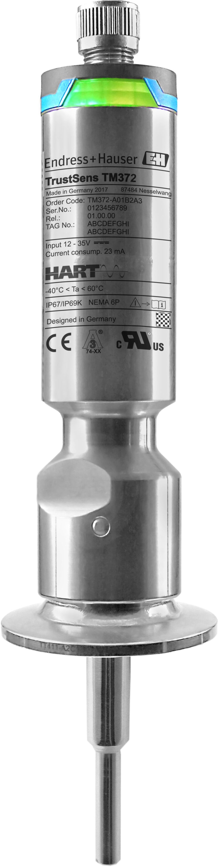 Selvkalibrerende termometer