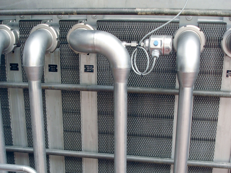 Temperatursensorer i pasteurisering Temperatursensorer i en varmeveksler