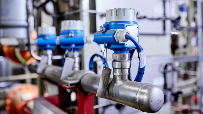 Liquiphant brukes til lekkasjepåvisning og til å beskytte den hydrogenavkjølte generatoren.