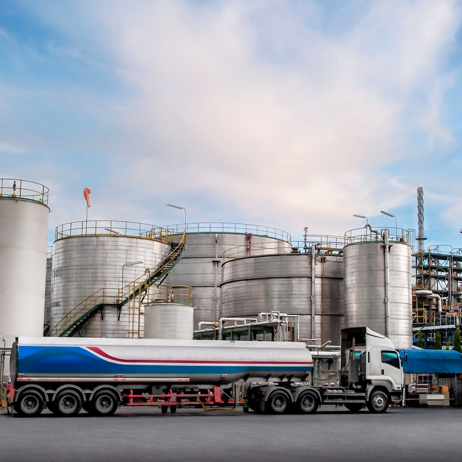 system for lasting/lossing av lastebiler fra Endress+Hauser