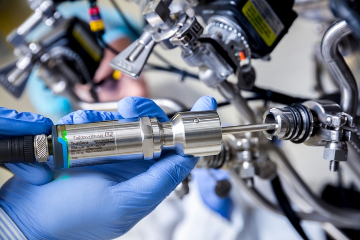 Selvkalibrerende hygienisk motstandstermometer med iTHERM QuickNeck