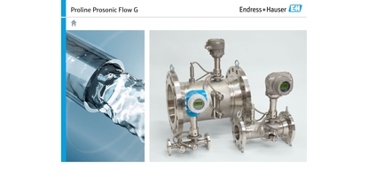 eBokomslag - Proline Prosonic Flow G 300 og Prosonic Flow G 500