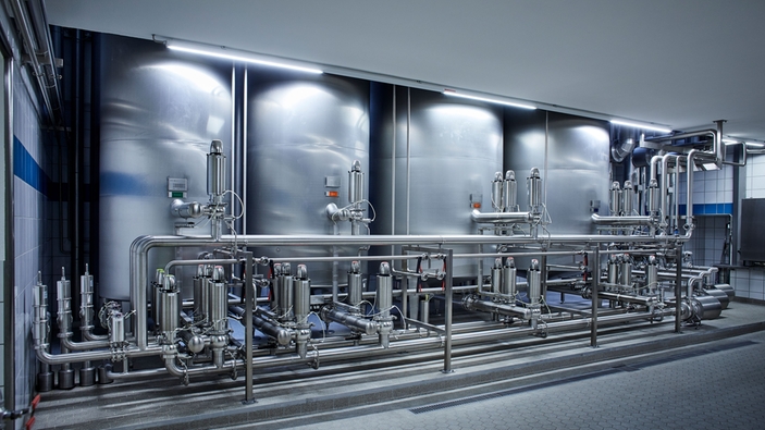 Hygienisk designet måleteknologi i et CIP -system