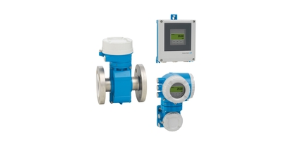 Picture of Electromagnetic flowmeter Proline Promag P 500 / 5P5B with different remote transmitters