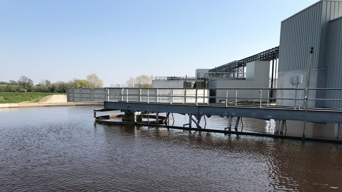 Renseanlegg for industrielt avløpsvann ved Pasfrost