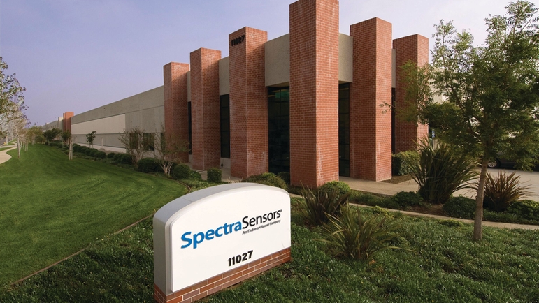 SpectraSensors' hovedkvarter i Rancho Cucamonga i California, USA.