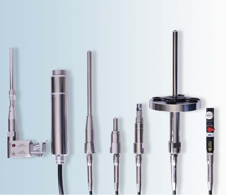 Utvalg av Endress+Hauser Raman-prober
