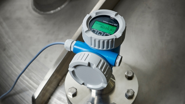 Viktig visuelt element Micropilot 80 GHz radarsensor