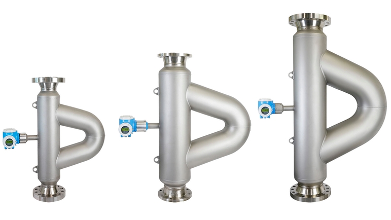 Proline Promass Q 300 med nominell diameter DN 150 til 250