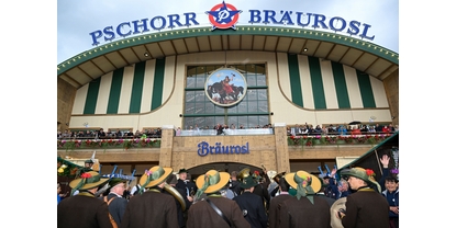 Pschorr Bräurosls festivaltelt på Oktoberfest München