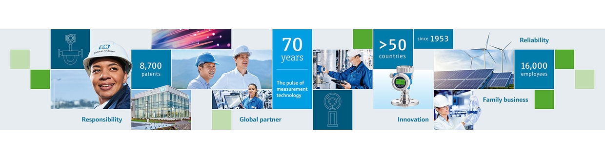 Endress+Hauser feirer sitt 70-årsjubileum