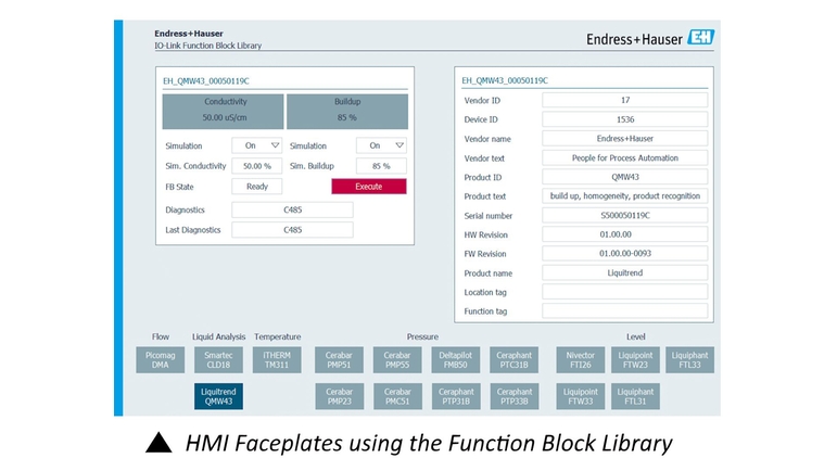 HMI-frontplater ved hjelp av funksjonsblokk-biblioteket